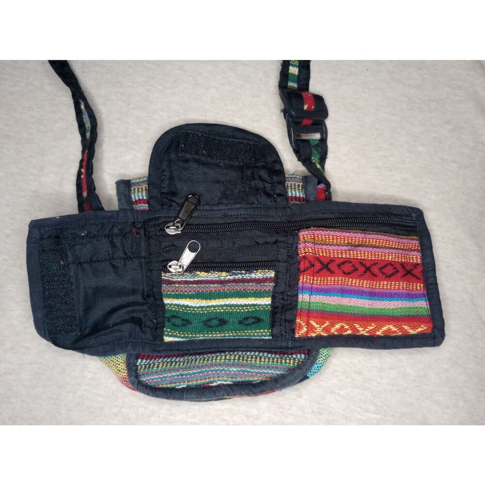 The Perfect Vintage 90s Hippie Festival Bag!!! Retro Crossbody Utility Gorpcore
